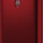 Moto G7 Plus lateral rojo